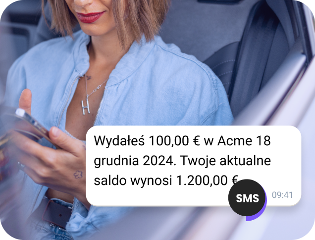 Podgląd wiadomości SMS z zaproszeniem na wydarzenie