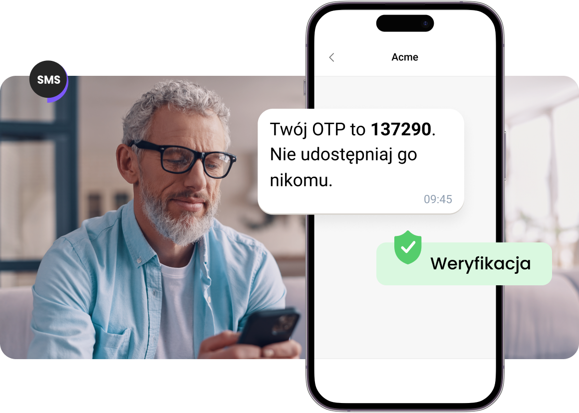 Chroń użytkowników za pomocą weryfikacji OTP z TopMessage